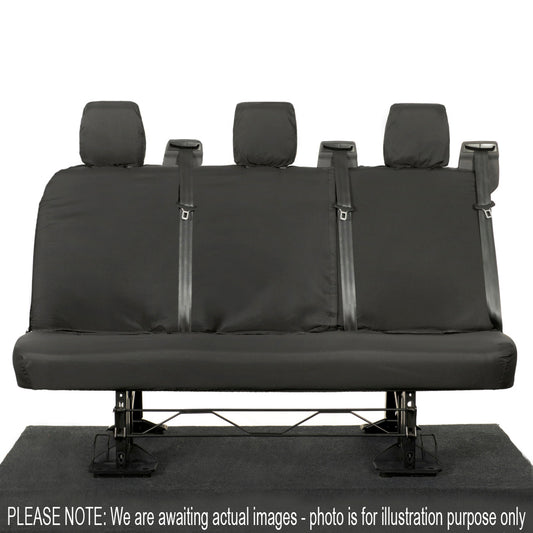 VW Crafter Rear Seat Covers - (2010 Onwards) Black