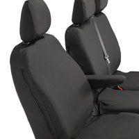 Renault Trafic (2014 Onwards) Tailored Front Seat Covers - Black