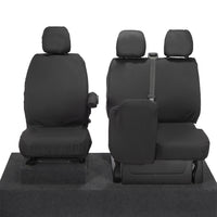 Renault Trafic (2014 Onwards) Tailored Front Seat Covers - Black