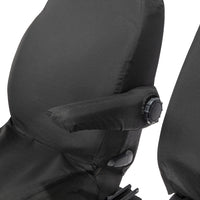 Renault Trafic (2014 Onwards) Tailored Front Seat Covers - Black