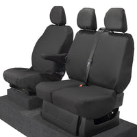 Renault Trafic (2014 Onwards) Tailored Front Seat Covers - Black