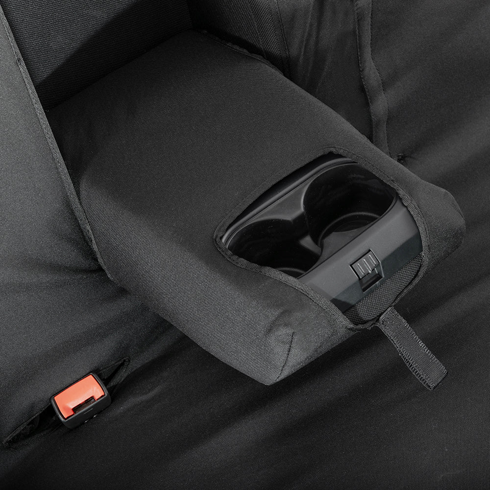 Ford Ranger Front and Rear Seat Covers Tailored (2022 Onwards) - Black