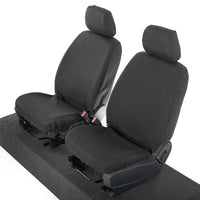 Ford Ranger Front Seat Covers Tailored (2022 Onwards) - Black