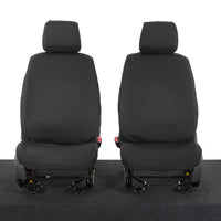 Ford Ranger Front Seat Covers Tailored (2022 Onwards) - Black