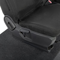 Ford Ranger Front Seat Covers Tailored (2022 Onwards) - Black