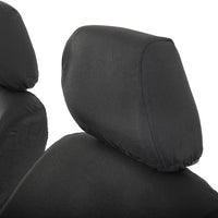 Ford Ranger Front Seat Covers Tailored (2022 Onwards) - Black