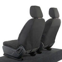 Ford Ranger Front Seat Covers Tailored (2022 Onwards) - Black