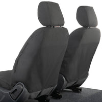 Ford Ranger Front Seat Covers Tailored (2022 Onwards) - Black