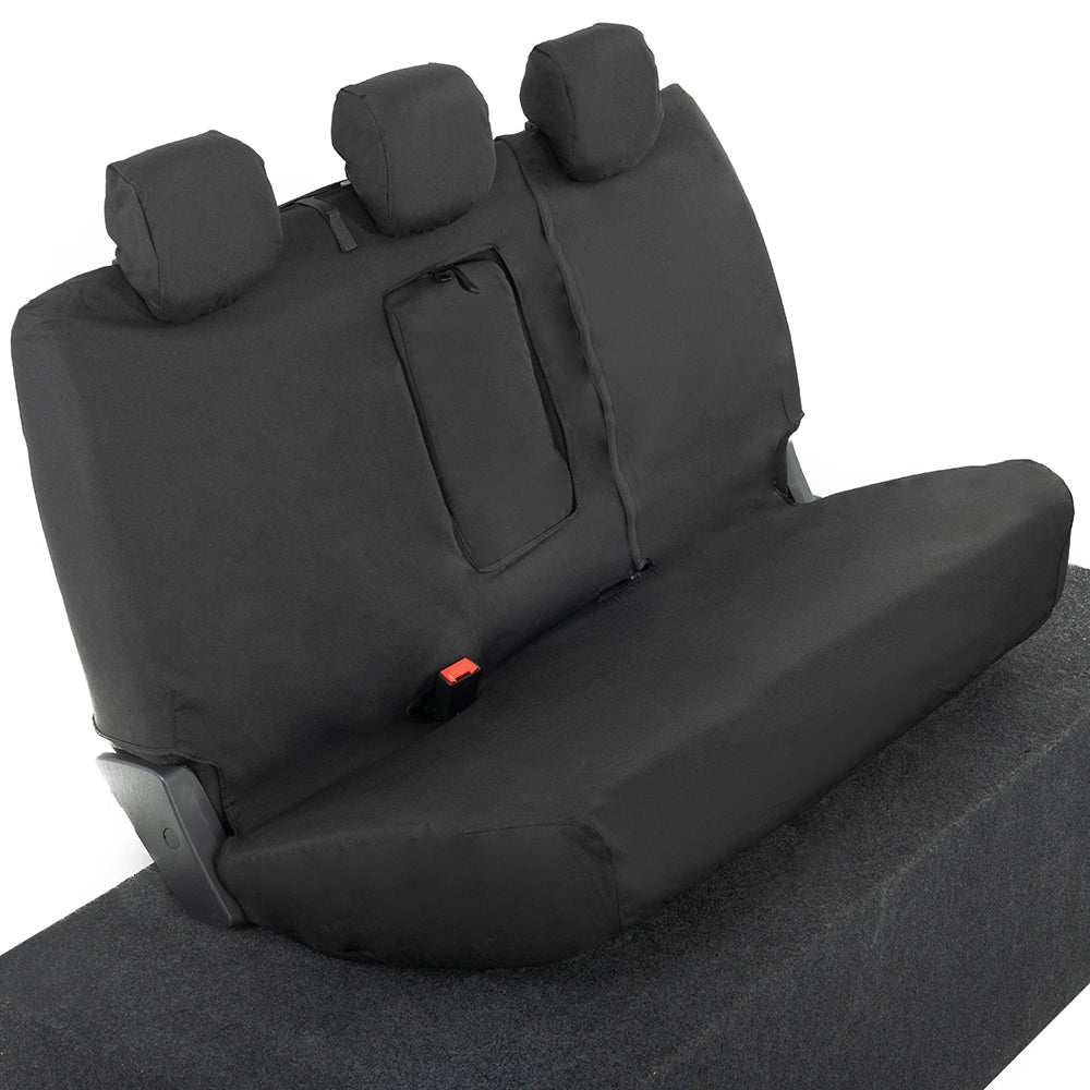 Ford Ranger Rear Seat Covers Tailored (2022 Onwards) - Black
