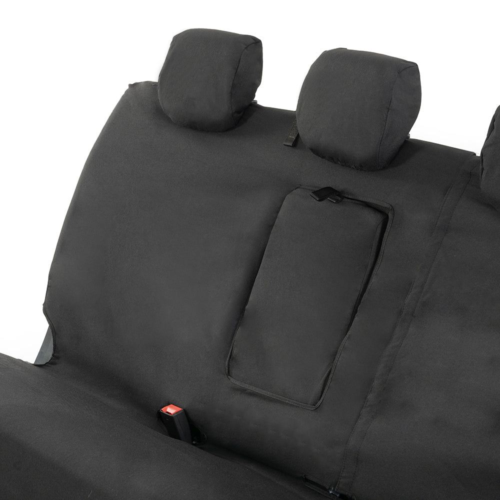 Ford Ranger Rear Seat Covers Tailored (2022 Onwards) - Black
