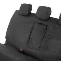 Ford Ranger Rear Seat Covers Tailored (2022 Onwards) - Black