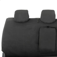 Ford Ranger Rear Seat Covers Tailored (2022 Onwards) - Black