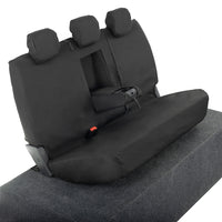 Ford Ranger Rear Seat Covers Tailored (2022 Onwards) - Black