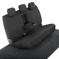 Ford Ranger Rear Seat Covers Tailored (2022 Onwards) - Black