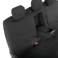 Ford Ranger Rear Seat Covers Tailored (2022 Onwards) - Black