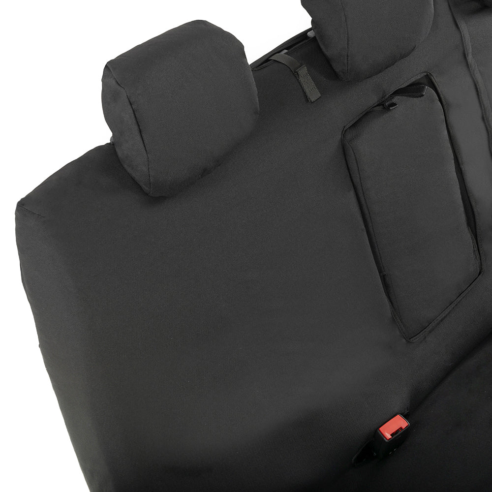 Ford Ranger Rear Seat Covers Tailored (2022 Onwards) - Black