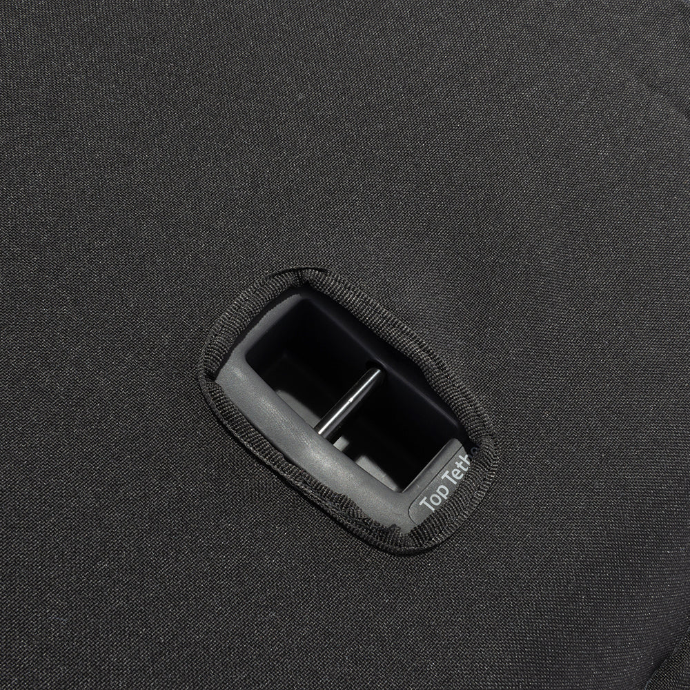 VW T6 Transporter (2015 Onwards) Tailored 2nd Row Seat Covers (3 x Singles) - Black