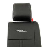 Ford Transit Connect Leatherette Front Seat Covers with 'Transit Connect' Embroidery (2014 Onwards)