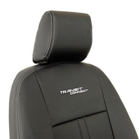 Ford Transit Connect Leatherette Front Seat Covers with 'Transit Connect' Embroidery (2014 Onwards)