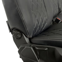 Ford Transit Connect Leatherette Front Seat Covers with 'Transit Connect' Embroidery (2014 Onwards)