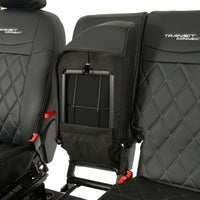 Ford Transit Connect Leatherette Front Seat Covers with 'Transit Connect' Embroidery (2014 Onwards)