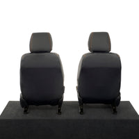 Ford Ranger Wildtrak Leatherette Front Seat Covers with 'Wildtrak' Embroidery (2016-2023)