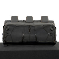 Ford Ranger Wildtrak Leatherette Rear Seat Covers with 'Wildtrak' Embroidery (2016-2023)