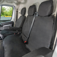 Toyota Proace Max Tailored Front Seat Covers (2024 Onwards) Black