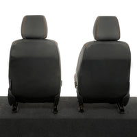 Ford Ranger Wildtrak Leatherette Front Seat Covers with 'Wildtrak' Embroidery (2016-2023)
