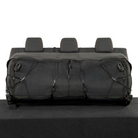Ford Ranger Wildtrak Leatherette Rear Seat Covers with 'Wildtrak' Embroidery (2016-2023)
