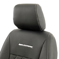 Ford Ranger Wildtrak Leatherette Front Seat Covers with 'Wildtrak' Embroidery (2016-2023)