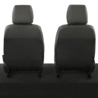 Ford Ranger Wildtrak Leatherette Front Seat Covers with 'Wildtrak' Embroidery (2016-2023)