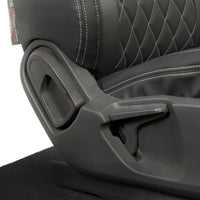 Ford Ranger Wildtrak Leatherette Front Seat Covers with 'Wildtrak' Embroidery (2016-2023)
