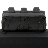 Ford Ranger Wildtrak Leatherette Rear Seat Covers with 'Wildtrak' Embroidery (2016-2023)