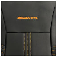Ford Ranger Wildtrak Leatherette Front Seat Covers with 'Wildtrak' Embroidery (2016-2023)