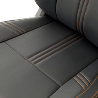 Ford Ranger Wildtrak Leatherette Front Seat Covers with 'Wildtrak' Embroidery (2016-2023)