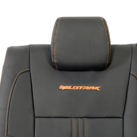 Ford Ranger Wildtrak Leatherette Rear Seat Covers with 'Wildtrak' Embroidery (2016-2023)