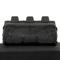 Ford Ranger Wildtrak Leatherette Rear Seat Covers with 'Wildtrak' Embroidery (2016-2023)