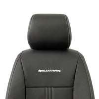Ford Ranger Wildtrak Leatherette Front Seat Covers with 'Wildtrak' Embroidery (2016-2023)