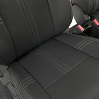 Ford Ranger Wildtrak Leatherette Front Seat Covers with 'Wildtrak' Embroidery (2016-2023)