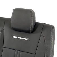 Ford Ranger Wildtrak Leatherette Rear Seat Covers with 'Wildtrak' Embroidery (2016-2023)