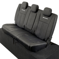Ford Ranger Wildtrak Leatherette Rear Seat Covers with 'Wildtrak' Embroidery (2016-2023)