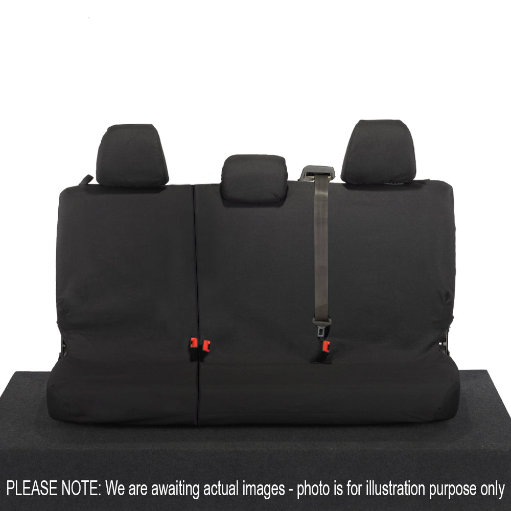 VW iDKamper Buzz Rear Seat Covers - (2022 Onwards) Black