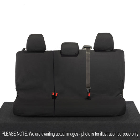 VW iDKamper Buzz Rear Seat Covers - (2022 Onwards) Black