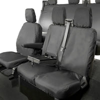 Ford Transit Custom Tailored Front & Rear Seat Covers (With Tray) 2013-2023