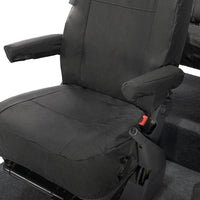 VW T6 Transporter Tailored Front & Rear Seat Covers (5 Seater, Armrests) 2015+