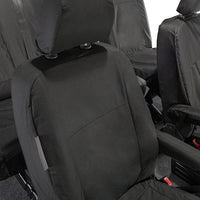 VW T6 Transporter Tailored Front & Rear Seat Covers (5 Seater, Armrests) 2015+