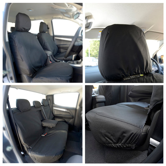Isuzu D-Max Tailored Front & Rear Seat Covers 2012-2021