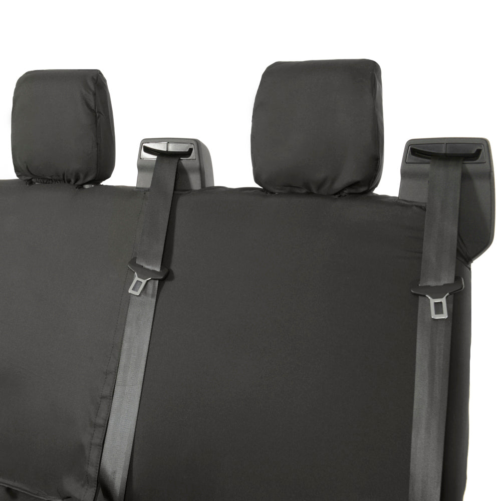 thumbnail image 2 of UK Custom Covers Ford Transit Custom Seat Covers – 2013-2023, Front & Rear, Black, RHD 2 of 3