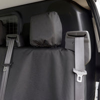 Ford Transit Van L2 & L4 (2014 Onwards) Tailored Front & Rear Seat Covers - Black